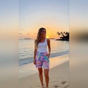 Lilly Pulitzer Colorful Floral Shorts